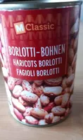 Haricots Borloti cuits