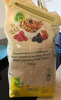 Knuspermüesli mit Waldbeeren