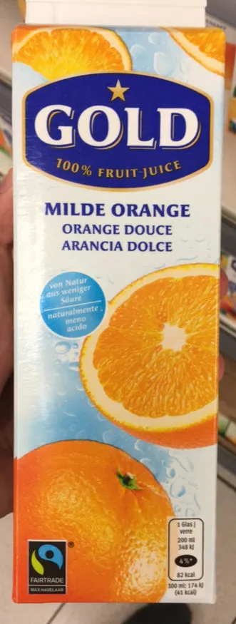 100% FRUIT Jus d'orange douce