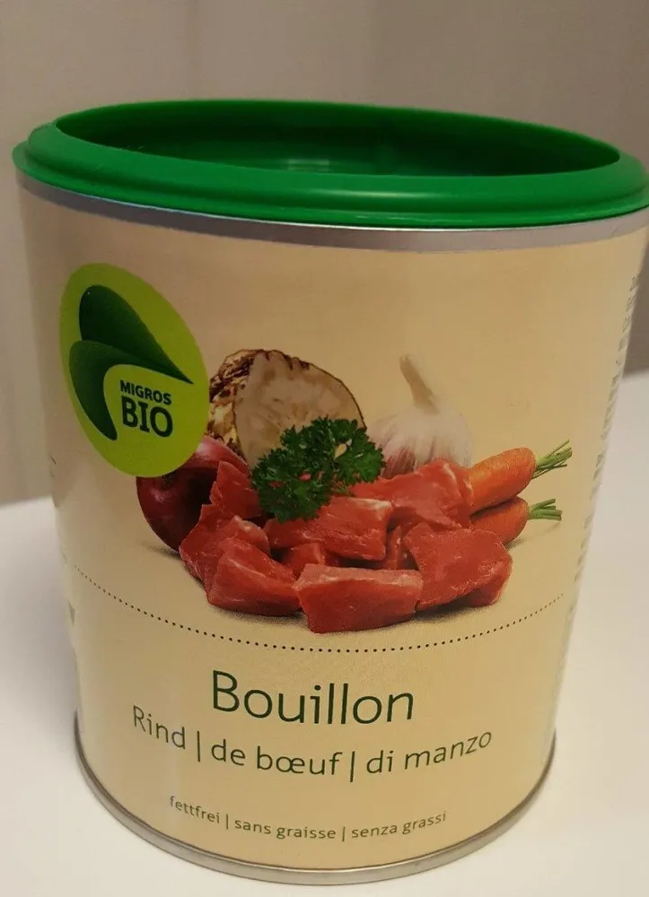 Bouilon de boeuf bio