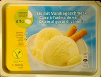 Glace à l'arôme de vanille