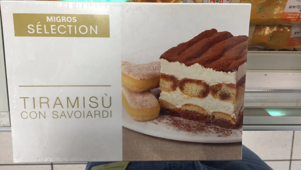 Tiramisù con savoiardi