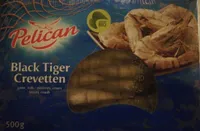 Black tiger crevette