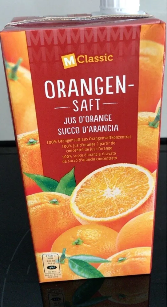 jus d'orange