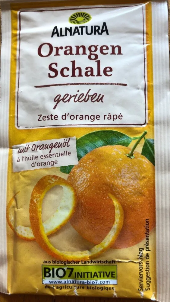 Orangen Schale