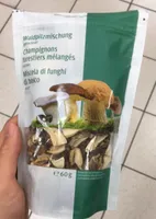 Champignons Forestiers Mélangés Séchés
