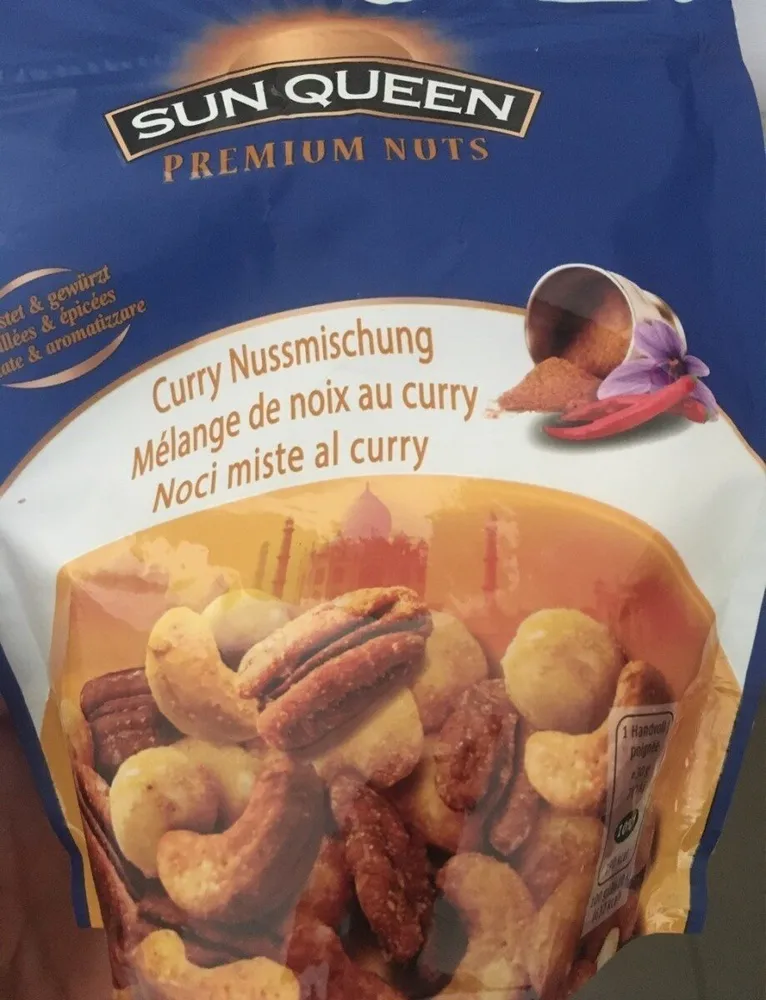 Melange de noix au curry