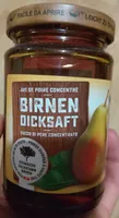 Birnen Dicksaft