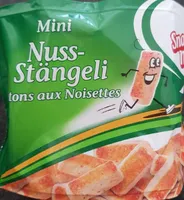 Bâtons aux noisettes