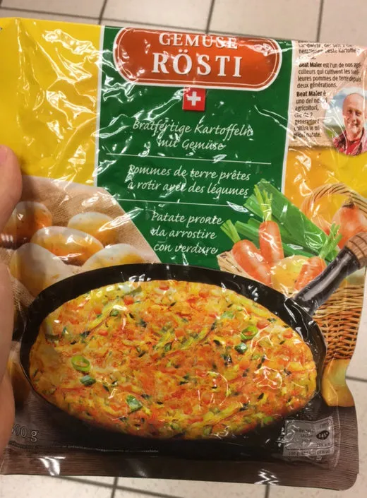 Rösti aux légumes