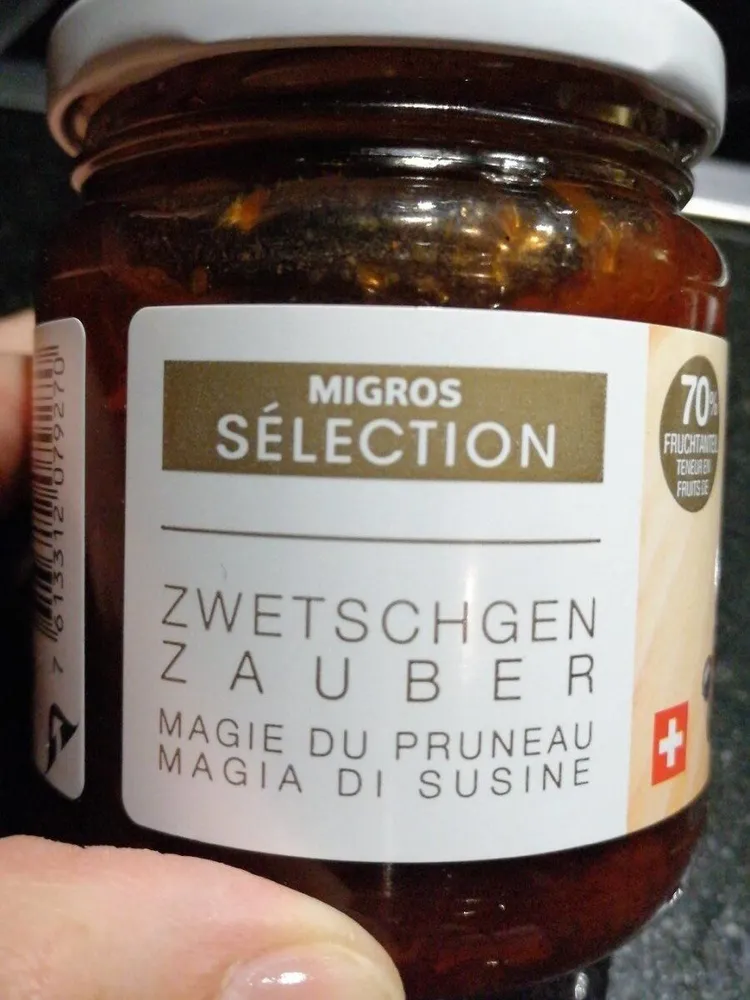 Confiture magie du pruneau