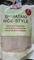 Shirataki rice-style