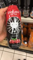 Cascara thé de cerises de café sucré avec du sirop d'agave