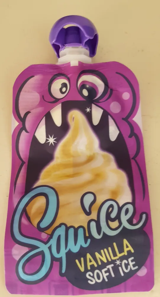 Squice vanilla soft ice