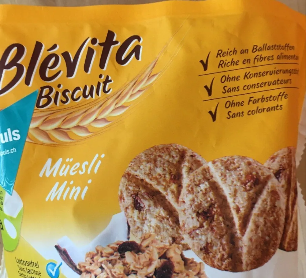 Blévita Biscuit Müsli Mini 9 STK
