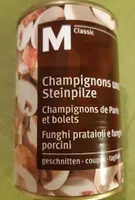 Champignons de Paris et bolets