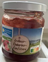 Erdbeer Rhabarber Konfitüre