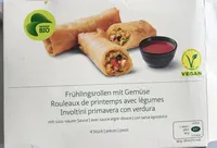 Rouleaux de printemps avec legumes