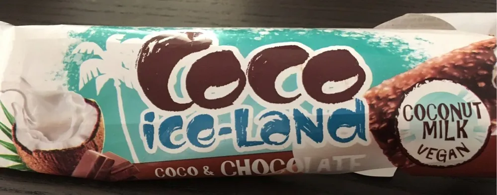 Coco ice-land coco & chocolate coconut milk vegan