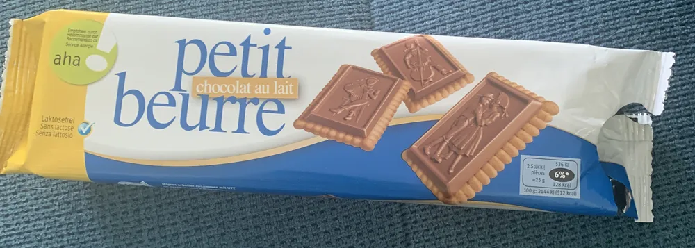 petit beurre chocolat au lait
