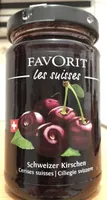 Schwarze Kirschen Konfitüre