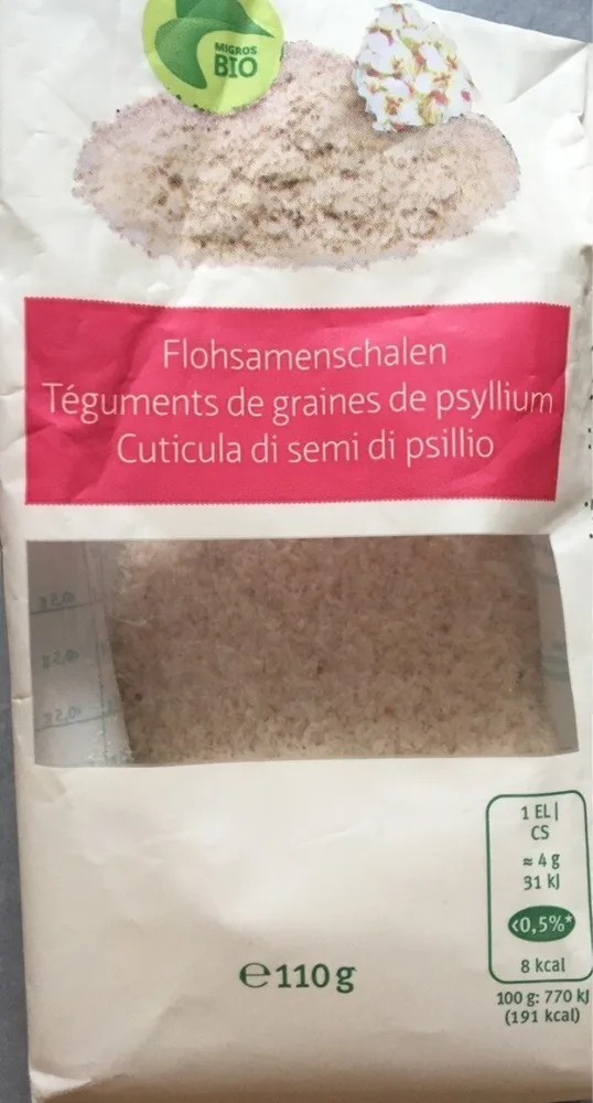 Téguments de graines de Psyllium
