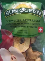Anneaux de pommes séchés