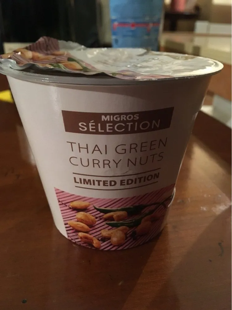 Noix au curry vert thaï