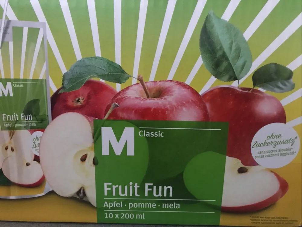Fruit fun pomme
