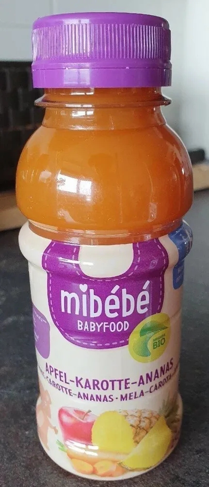 Mibébé Pomme-Carotte-Ananas