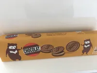 Chocolat Biscuits fourrés à la crème au chocolat