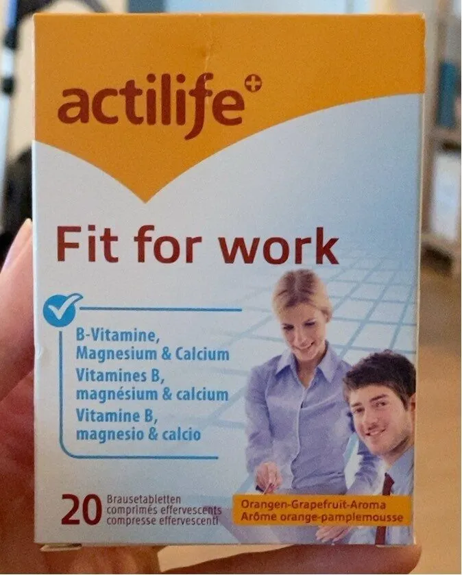Fit for work