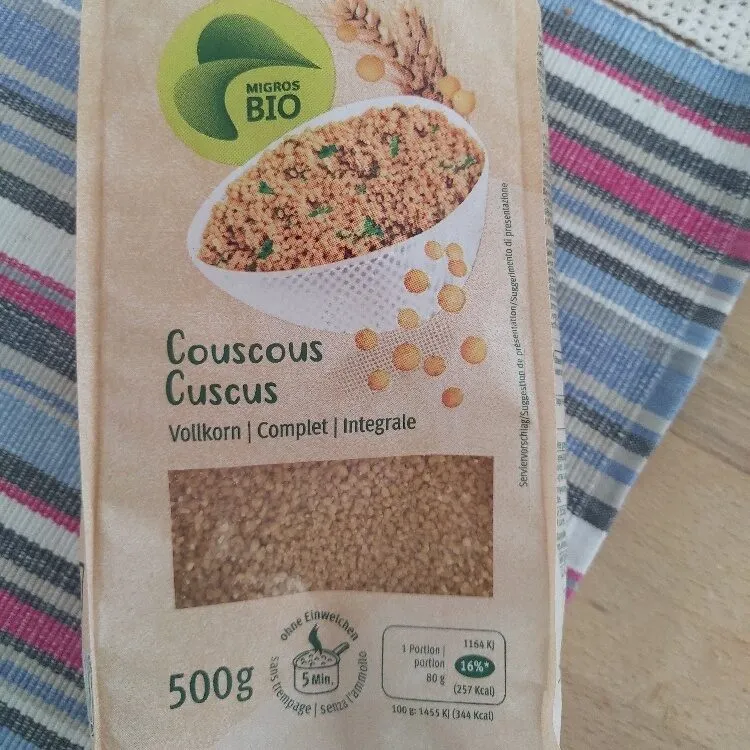 Couscous Vollkorn Bio
