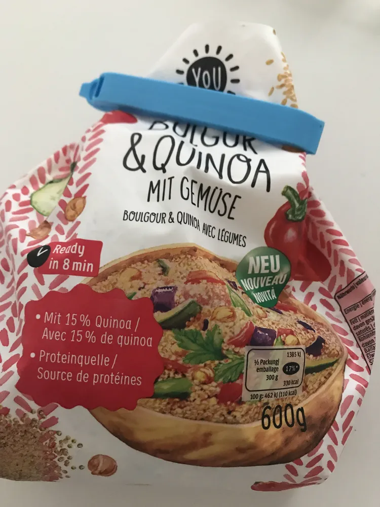 Bulgur & Quinoa mit gemüse