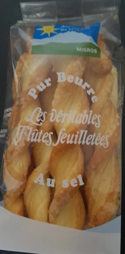 Les véritables flûtes feuilletées au sel