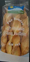 Les véritables flûtes feuilletées au sel