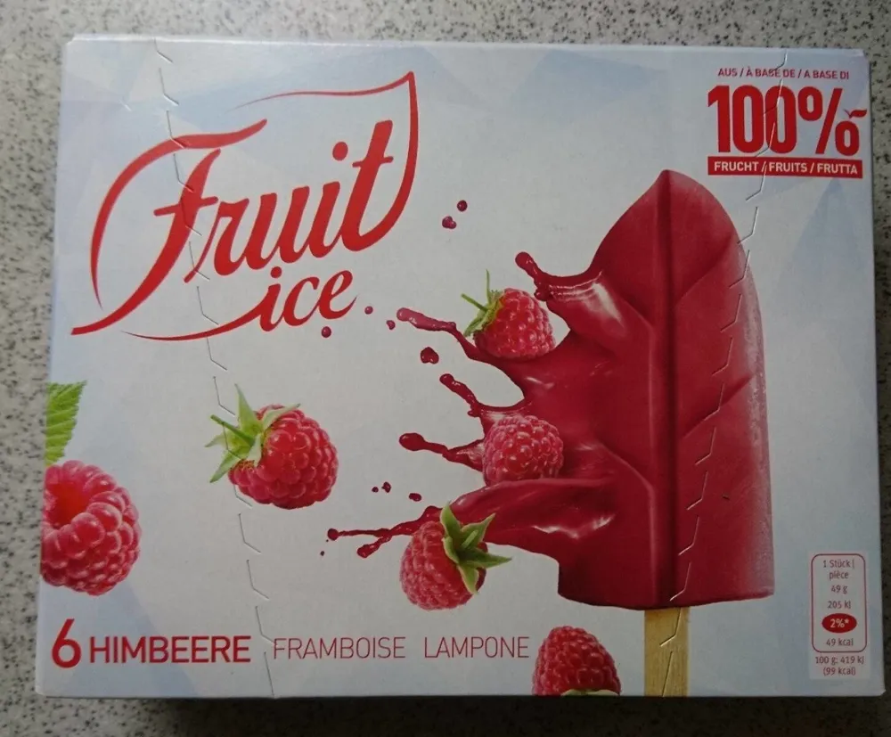 Fruit ice Framboise
