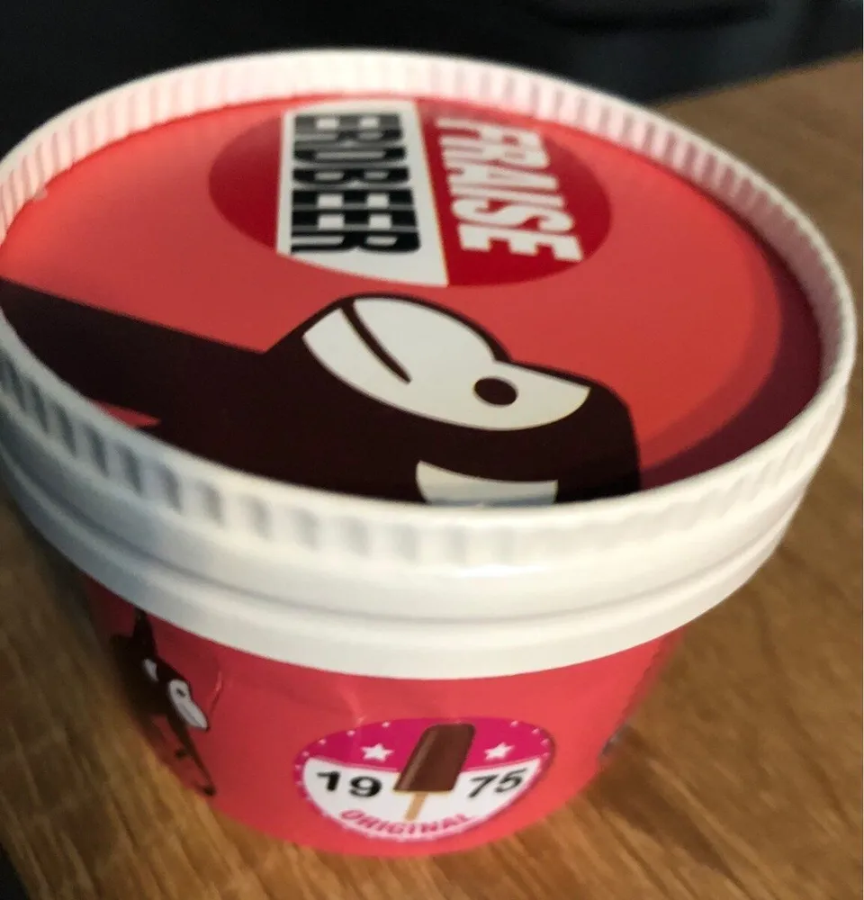 Glace fraise