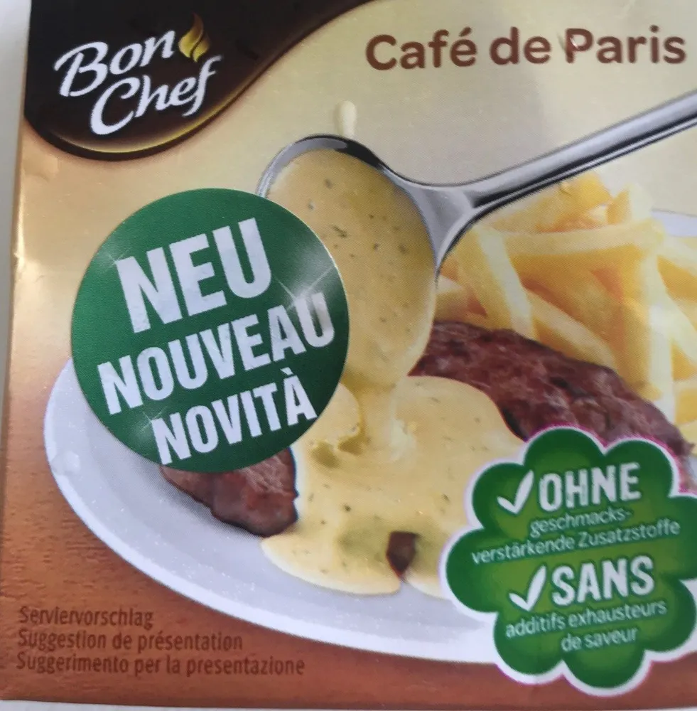 Bon chef Cafe de Paris