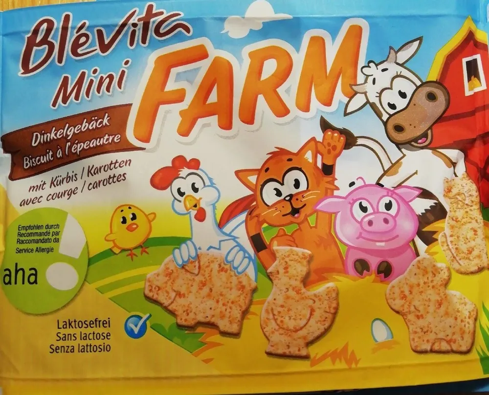 Blévita Mini Farm courge/carotte