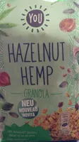 Hazelnup hemp granola