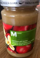 Compote de pomme à la vanille
