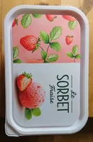 Le sorbet fraise (Vegan)
