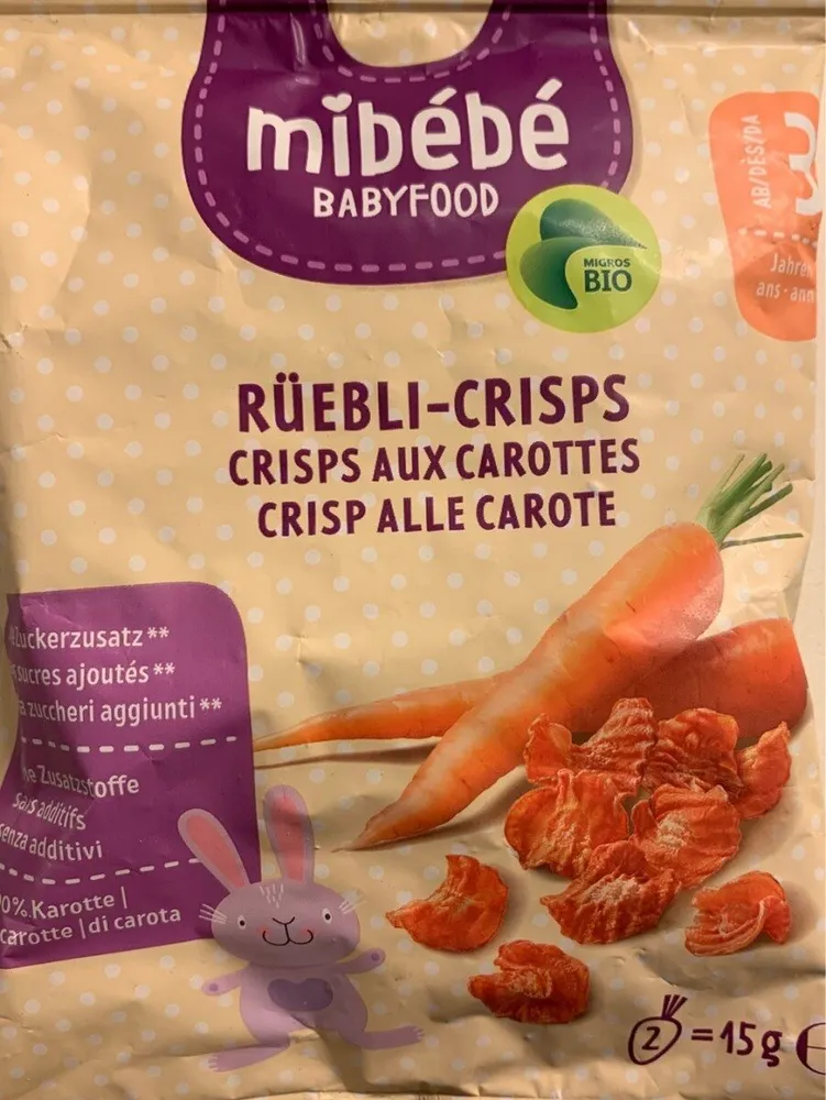 Rüebli-crisps