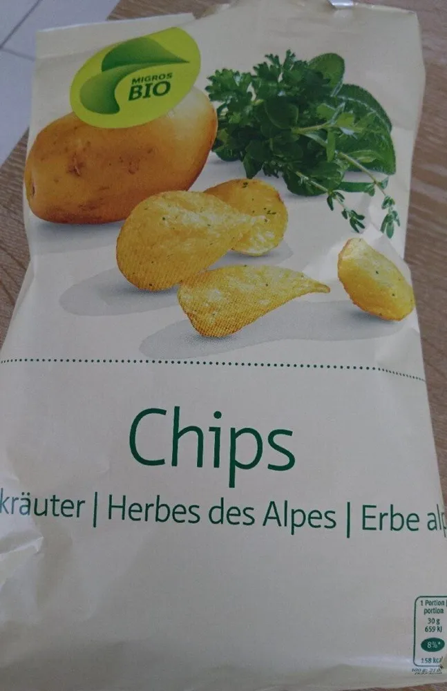 Chips herbes des Alpes