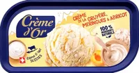 Crème de la Gruyère meringue et abricot