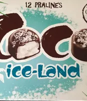 12 pralines coco ice-land