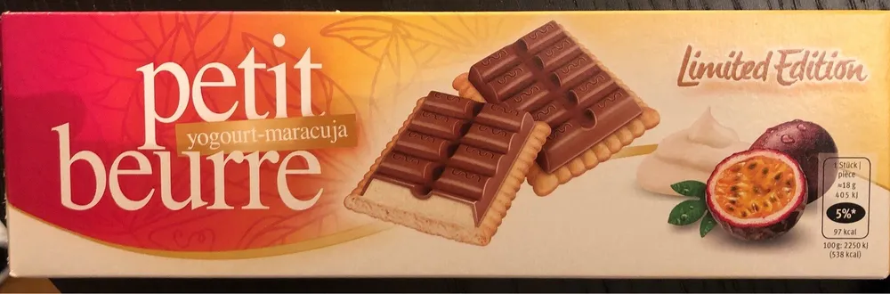 Petit beurre yogourt-maracuja
