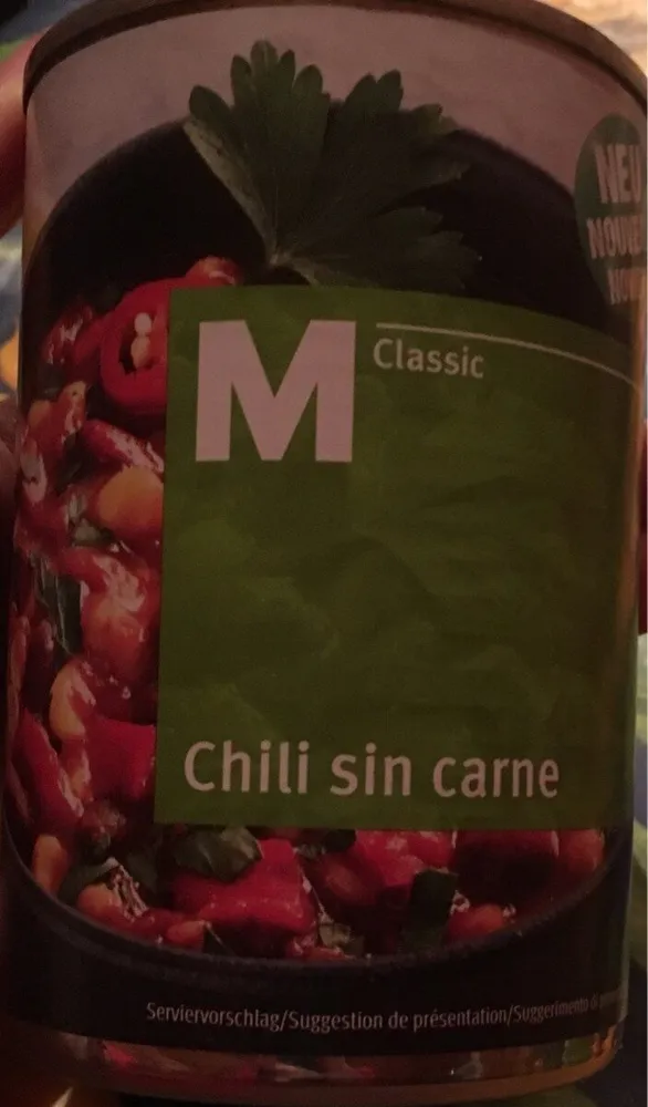 Chili sin carne