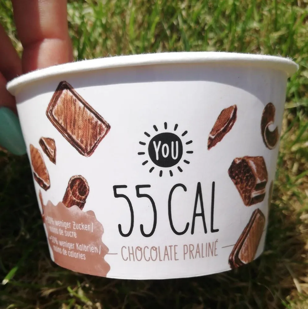 Glace chocolat praliné